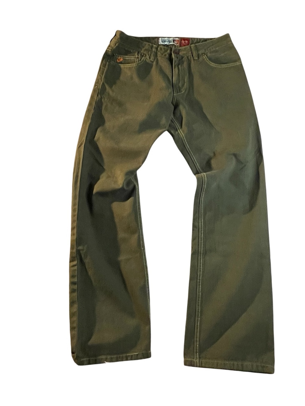 Vintage QuiksilverJeans Mens 33x 32 Brown Quik Jean Skater Grunge Y2K